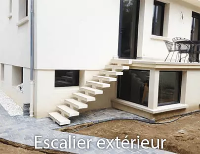 Image escalier exterieure