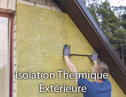 Image isolation thermique extérieur